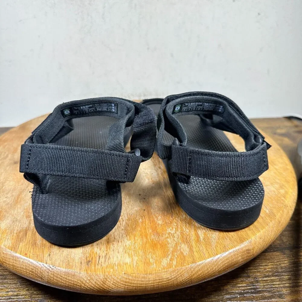 Teva Original Universal Sport‎ Women Size 8 Black Trail Sandals Shoes 1003987